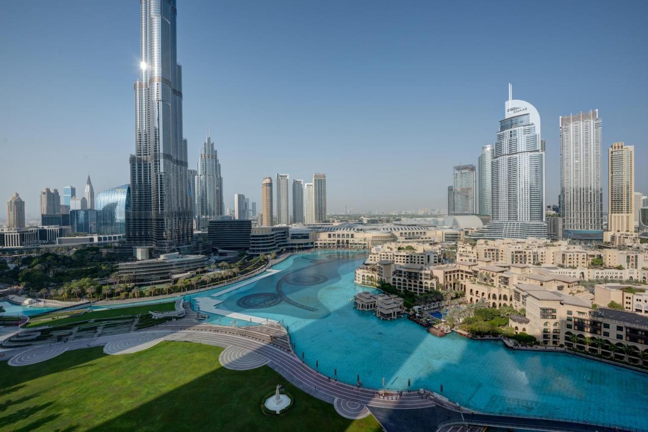 Durrani Homes - Luxe Living With Burj Khalifa And Fountain View - Third Room Without Partition Dubai Exteriör bild